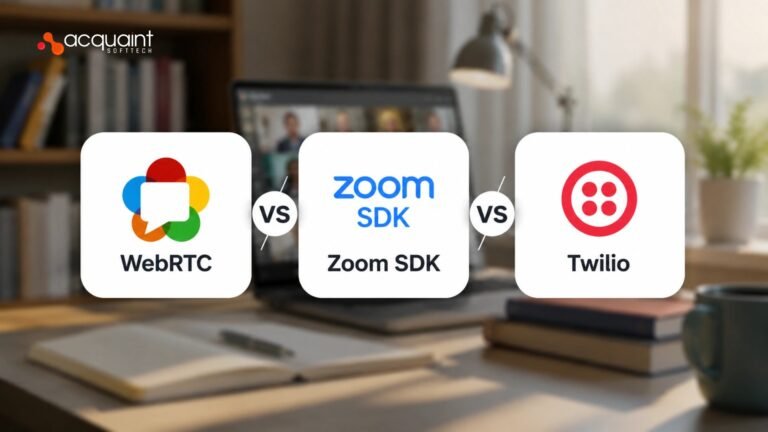 WebRTC vs Zoom SDK vs Twilio for EdTech: Choosing the Right Video Infrastructure